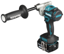 MAKITA akuga puur DDF492RTJ, 2x5.0Ah