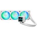 Asus Prime LC 360 ARGB White Edition protsessori AIO jahutus 90RC0102-B0EAY0, 40cm, 3 ventilaatorit, 2200 RPM, 75.7 cfm