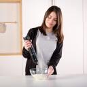 Black Decker Rokas blenderis BXHBA800E ES9160100B, 800W, 0.6L, 4 asmeņi, Turbo funkcija, 600ml mērglāze, 500ml smalcinātājs