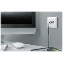 Digitus viedā kontakligzda DA-70618, 5V 3.1A, 2x USB A, 1x USB-C, pārslodzes aizsardzība, īssavienojuma aizsardzība