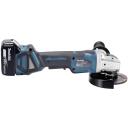 Makita Akutoiteline nurklihvimismasin DGA519RTJ, 18V, harjadeta mootor, 2,5kg, X-LOCK, 29mm l&otilde;ikes&uuml;gavus