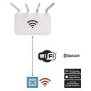 Emos WiFi розетка IP-3002S P5531, 230 V~/16 A, 3680 W, 30 программ, 15 розеток, защита от детей, Wi-Fi 802.11 b/g/n