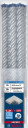 Triecienurbis SDS plus-7X 16x200x265mm, 10 gab., Perforatora urbjiem EXPERT SDS PLUS-7X TRIECIENURBIS PERFORATORIEM, 2608900177, BOSCH