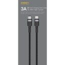 Orsen USB кабель S51, 3A, 1м, TPE + ткань, YD/T 1591-2009