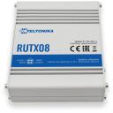 Teltonika | Industrial Router | RUTX08 | No Wi-Fi | 10/100/1000 Mbit/s | Ethernet LAN (RJ-45) ports 4 | Mesh Support No | MU-MiMO No | No mobile broadband | 1 | 24 month(s)