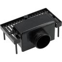 Fala LINEAR DRAIN WET&DRY BLACK 71602, 800mm, 70mm, 40mm, 2-in-1 režģis, Wet&Dry sifons, AISI 304 nerūsējo&scaron;ais tērauds