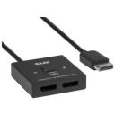 Club3D VIDEO SWITCH DP 2IN-1 CSV-1009, 8K, 3x DisplayPort, 0.5m, черный