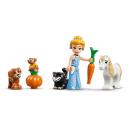 Lego Pelenės gyvūnų draugų pilis, 43283, 149 dalių, 1 figūrėlė, 4+ metų, interaktyvios 3D instrukcijos
