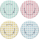 250 ml klaaspurk v&auml;rvilise kaanega &Oslash;66 - 6 tk. BROWIN 132253