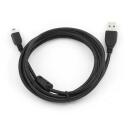 Gembird USB Mini Kaabel CCF-USB2-AM5P-6, 1.8m, USB A isane, MiniUSB isane, feriidi tuuma filter