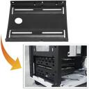 Goobay 2,5" cietā diska uzstādī&scaron;anas rāmis uz 3,5" 93990, 100mm, 10mm, 100mm, melna, atbalsta jebkuru 2,5" HDD/SSD