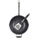 Salter Daudzfunkcionāla vokpanna BW13977, 30cm, 3.65l, alumīnijs, stikla vāks, nepiedego&scaron;s, trauku mazgājamā ma&scaron;īnā mazgājama