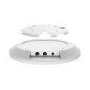 TP-Link Omada EAP783 BE22000 trīsu joslu Wi-Fi 7 griestu/sienas piekļuves punkts 2.4 GHz 1376 Mbps 5 GHz 8640 Mbps 6 GHz 11520 Mbps 2&times;10G Ethernet PoE++ Balta