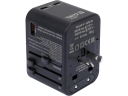 Universāls ceļojumu adapteris ar USB, USB-C 65W YT-81303 YATO
