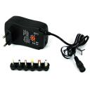 Media-Tech Tahvelarvuti universaalne toiteadapter MT6267v2, 3-12V, 1000mA, 110-240V, 6 otsikut, USB 5V/2A