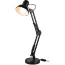 Tracer 2-в-1 настольная лампа TRAOSW47244, 40 W, E27, IP20, черная, регулируемое направление света, шарнирное соединение
