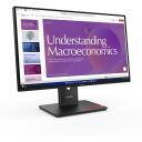 Lenovo ThinkVision T24D-40 64B9GAT1EU, 23.8", IPS, 1920 x 1080, 120 Hz, 4 ms, 250 cd/m&sup2;, 1x HDMI, VESA 100x100, USB-C, must
