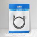 Vention HDMI-A isane HDMI-A emane 4K kaabel 1 m must, 18 Gbit/s, 3D, 60 Hz, kuldkontaktid