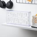 Paladone Zvaigžņu karu LED neona gaisma PP13123SW, 30cm, 5V, 1 LED, brīvi stāvo&scaron;a/siena, oficiāli licencēta