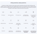 Ezviz HB8 Lite 2K⁺ CS-HB8c-R100 Akumulatora Pan & Tilt Viedā Wi-Fi Āra Kamera Krāsu Nakts Redze Balts