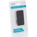 Digitus kar&scaron;u lasītājs, DA-70330-1, USB 3.0, 5 Gbps, atbalsta 2 kartes, Plug&Play, hot-swap