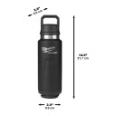 IEPAKOJUMA&trade; PUDELES, PACKOUT BOTTLE 1065 ML CHUG LID BLACK, 4932493468 MILWAUKEE