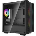 Deepcool Korpus CC360 R-CC360-BKAPM3-G-1, 2x3.5'', 3x2.5'', 4 laiendusslotti, 1xUSB3.0, 1xUSB2.0, 1xAudio