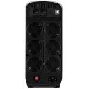 CyberPower UPS CP900EPFCLCD, 540W, 900VA, 6xSchuko, 4ms, LCD, USB, PFC, AVR, must