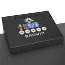 Elektriskā kūpinātava ar dūmu ģeneratoru un sūkni 65L 650W digitālā karstai un aukstai kūpinā&scaron;anai dragON 330275 Browin