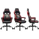 Subsonic M&auml;ngupink SA5642-IM1, 13.8kg, 48cm, 51cm, 119-129cm, must, punane, reguleeritav k&otilde;rgus, ergonoomiline, k&auml;etoedega