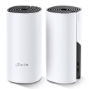TP-Link Deco M4 (2-pack) belaidžių mar&scaron;rutizatorių komplektas Mesh Wi-Fi 5 iki 1200 Mbps Deco Mesh 2&times; įrenginiai 4&times; Gigabit LAN/WAN prievadai kiekviename Balta