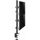 Gembird LCD monitori kinnitusk&auml;si MA-D2-02, 2 monitorit, 17-32 tolli, 9 kg, VESA 75 x 75/100 x 100, must