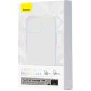 Baseus Karp ja Karastatud Klaasi Komplekt P60112200201-02, l&auml;bipaistev, TPU + klaas, &uuml;hilduv iPhone 12 Pro Max