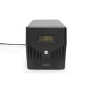 Digitus UPS Line-Ineractive 2000VA/1200W DN-170076, 2x12V/9Ah, 4xCEE 7/7, USB, RS232, RJ45, AVR, LCD