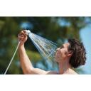 Flextail Tiny Shower Portatīvā du&scaron;a ar sūkni, Tiny shower-W, 200 g, 35-70 min, 4.5-5 L/min, IPX7, 2.2 m &scaron;ļūtene