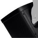 Super šventinė Party Box su karaokė vakarėliams 150W TWS Bluetooth FM USB microSD LED ekranas akumuliatorinis maitinimas juoda SV-022402 Sven