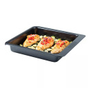 Baking tray 40x31cm rectangle Magic 33MG40RR6 Pyrex, 43.5 x 35.3 x 6 cm, stainless steel, oven safe up to 230°C