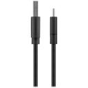 Goobay USB-C uzlādes un sinhronizācijas kabelis 59124, 3m, USB-C vīrie&scaron;u, USB 2.0 vīrie&scaron;u, 3A, melns