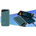 Navitel PWR10 MX Green, 10000mAh, 3.7V, 37Wh, 2xUSB-A, kahepoolsed USB-C, mikro-USB, &uuml;lekoormuse kaitse