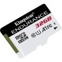 Kingston m&auml;lukaart microSDHC SDCE/32GB, 32 GB, A1, UHS-I U1, 95 MB/s, 30 MB/s, must ja valge