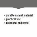 Гранитная ступка с пестиком BROWIN 312008, 13x13x8 см, 1.932 кг