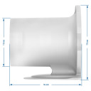 Net applicator for meat products 16.1×17.2×17.2 cm 0.18 kg 310090 Browin