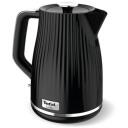 Tefal Tējkanna KO250830, 2400 W, 1.7 L, Plastmasa, 360&deg; rotējo&scaron;s pamats, Melna ar hromētiem elementiem
