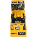 Dewalt Puure ja kruvikeeraja otsikute komplekt DT70785-QZ, 100 tk, TOUGHCASE+ kott, HSS puurid 2-8mm, kruvikeeraja otsikud 25mm