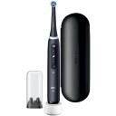 Oral-B Elektriskā zobu birste iO5 Matt Black, 1 uzgalis, 5 režīmi, 48000 apgr./min, akumulators, ceļojumu futrālis