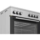 Beko FBE62130GXDN plīts, 600mm, 850mm, 66L, 4 gāzes zonas, elektriskā krāsns, 2900W, 2000W, 1000W, 2000W