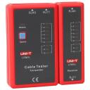 Uni-T UT681L v&otilde;rgu kaabli tester, 9V aku, LED indikaatorid, RJ45, RJ11, kiired ja aeglased testimisrežiimid