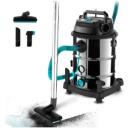 Cecotec пылесос Conga Rockstar Wet & Dry Steel Max Pro 8115, 1600 W, 220-240 V, 30 L, HEPA фильтр, без мешка