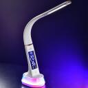Hawk Galda lampa HW-LAMP05, 5W, 3 krāsu temperatūras, RGB, 2 LED spuldzes, modinātājpulkstenis