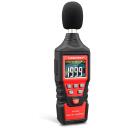Habotest Decibelų matuoklis HT622B, 30-130dBA, 30-130dBC, 30Hz-8kHz, 3x AAA baterijos, MAX/MIN, duomenų laikymas